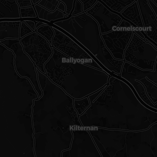 Kaart van Dalkey Sound
