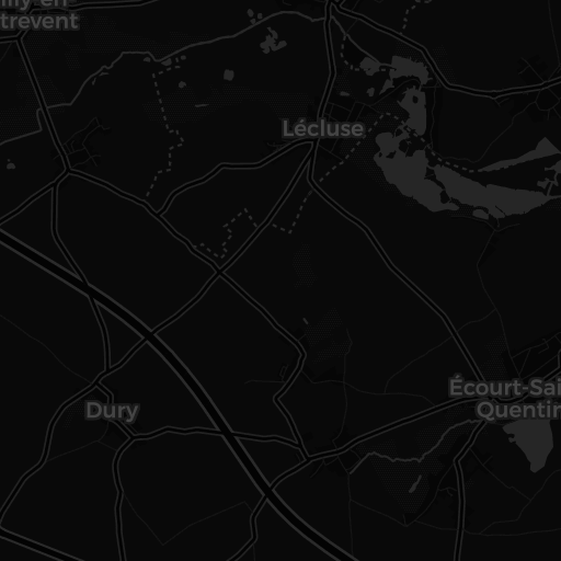 Kaart van Lac Bleu Roeux