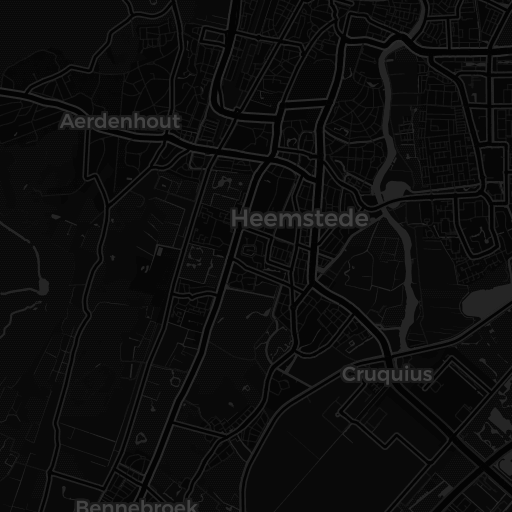 Kaart van Toolenburger Plas