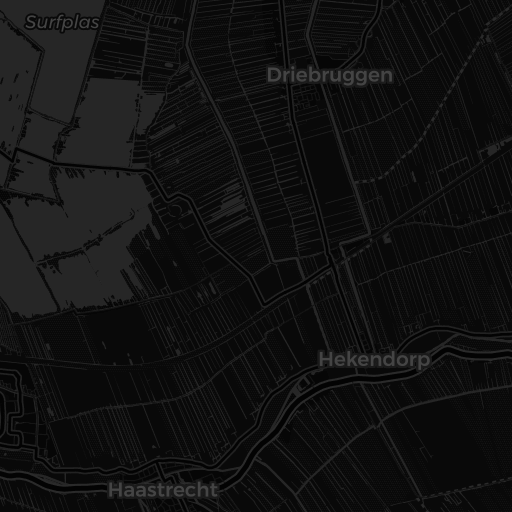 Kaart van Reeuwijkse Plassen