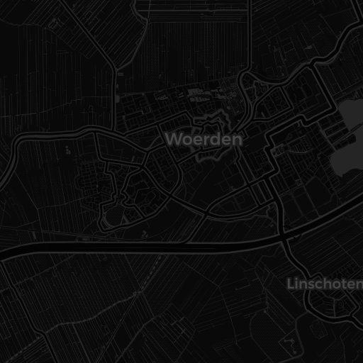 Kaart van Reeuwijkse Plassen