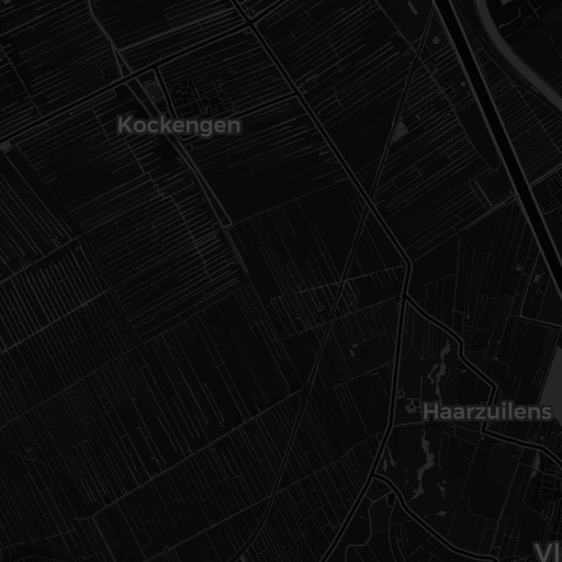Kaart van Haarrijnseplas Thematervelden