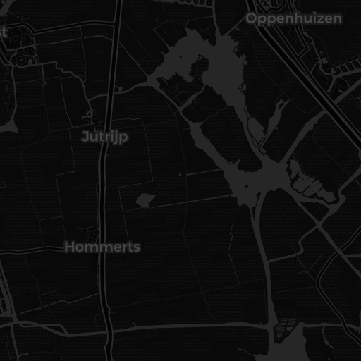 Kaart van Woudfennen (Joure)