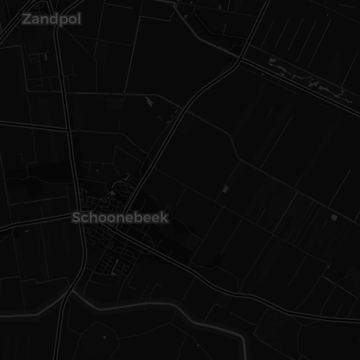Kaart van Zandgat Nieuw Amsterdam
