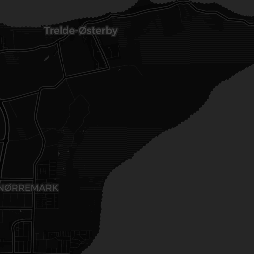 Kaart van Strib Nordstrand