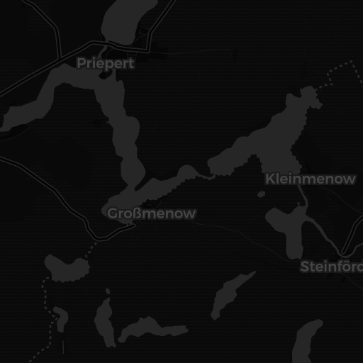 Kaart van Grosse Stechlinsee