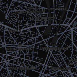 Photo location map tile