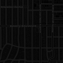 Map tile for retro arcade locations