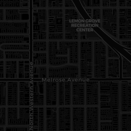 Map tile for retro arcade locations