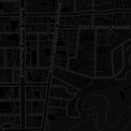 Map tile for retro arcade locations