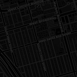 Map tile for California retro arcade locations