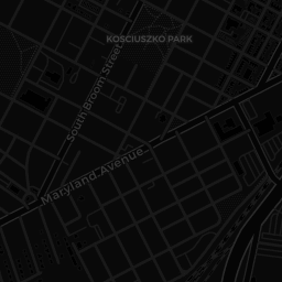 Map tile for retro arcade locations