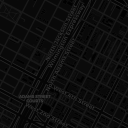 Map tile for retro arcade locations