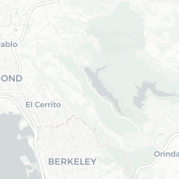 サンフランシスコの大気汚染 現在の大気汚染地図