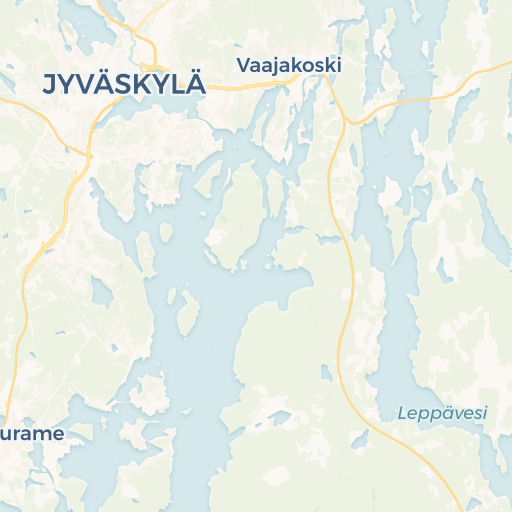 Kartta Suomi Postinumero 41660 - Toivakka - Päivitetty huhtikuu 2023