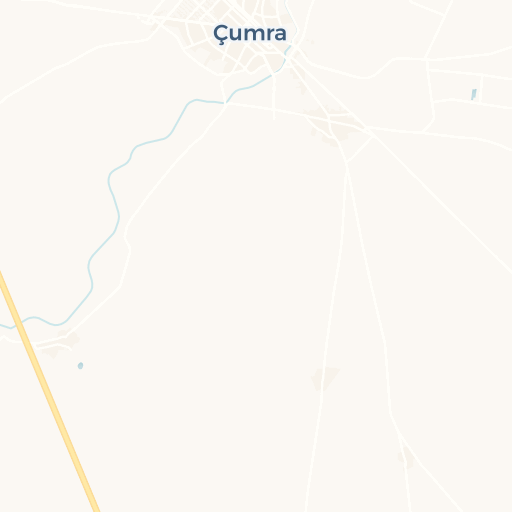 Map Of Turkey Postal Code 42510 Cumra Updated November 2021