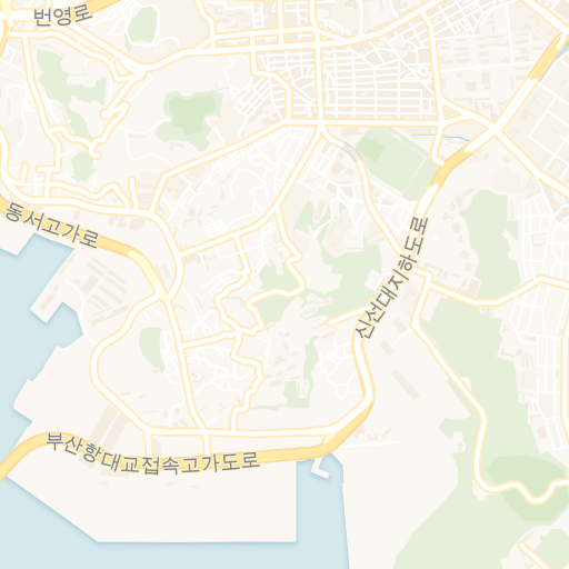 Map of South Korea Postal Code 48490 - Nam-gu - Updated October 2021