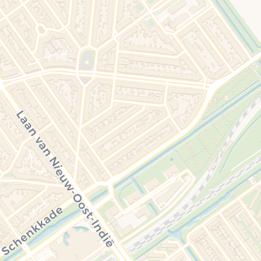 Kaart van de omgeving