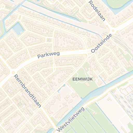 Kaart van de omgeving