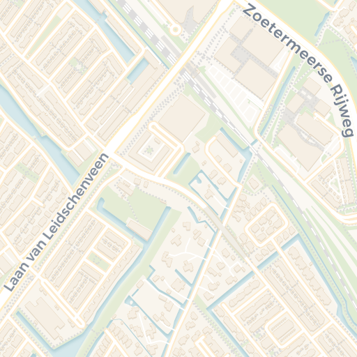 Kaart van de omgeving