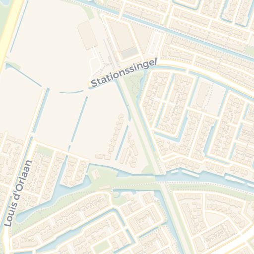 Kaart van de omgeving