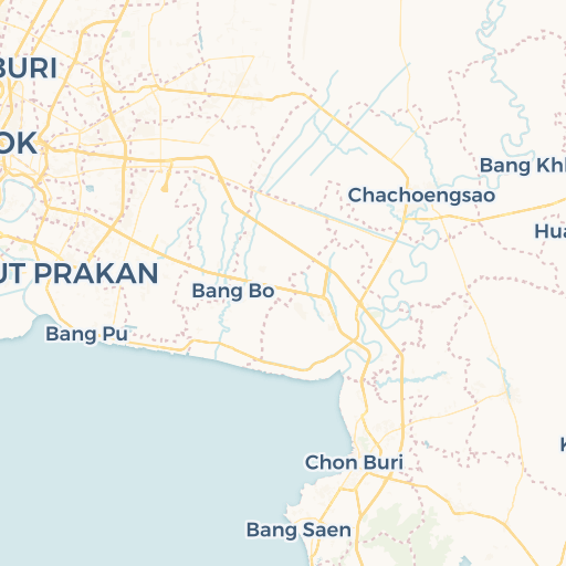 Map Of All Postal Codes In Pathum Thani Province October 22
