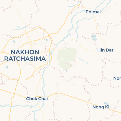 Map Of All Postal Codes In Nakhon Ratchasima Province October 22